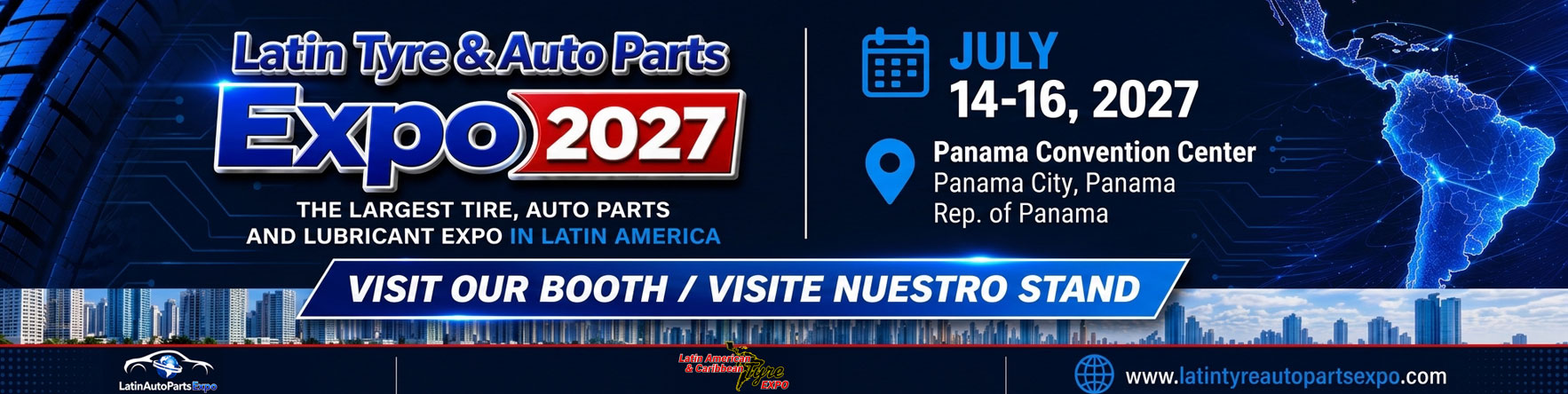 Latin Tyre & Auto Parts Expo 2027
